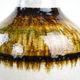 Ceramic vase with drip glaze, German pottery from the 1970s