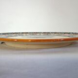 2 decorative wall plates Gien, circa 1900