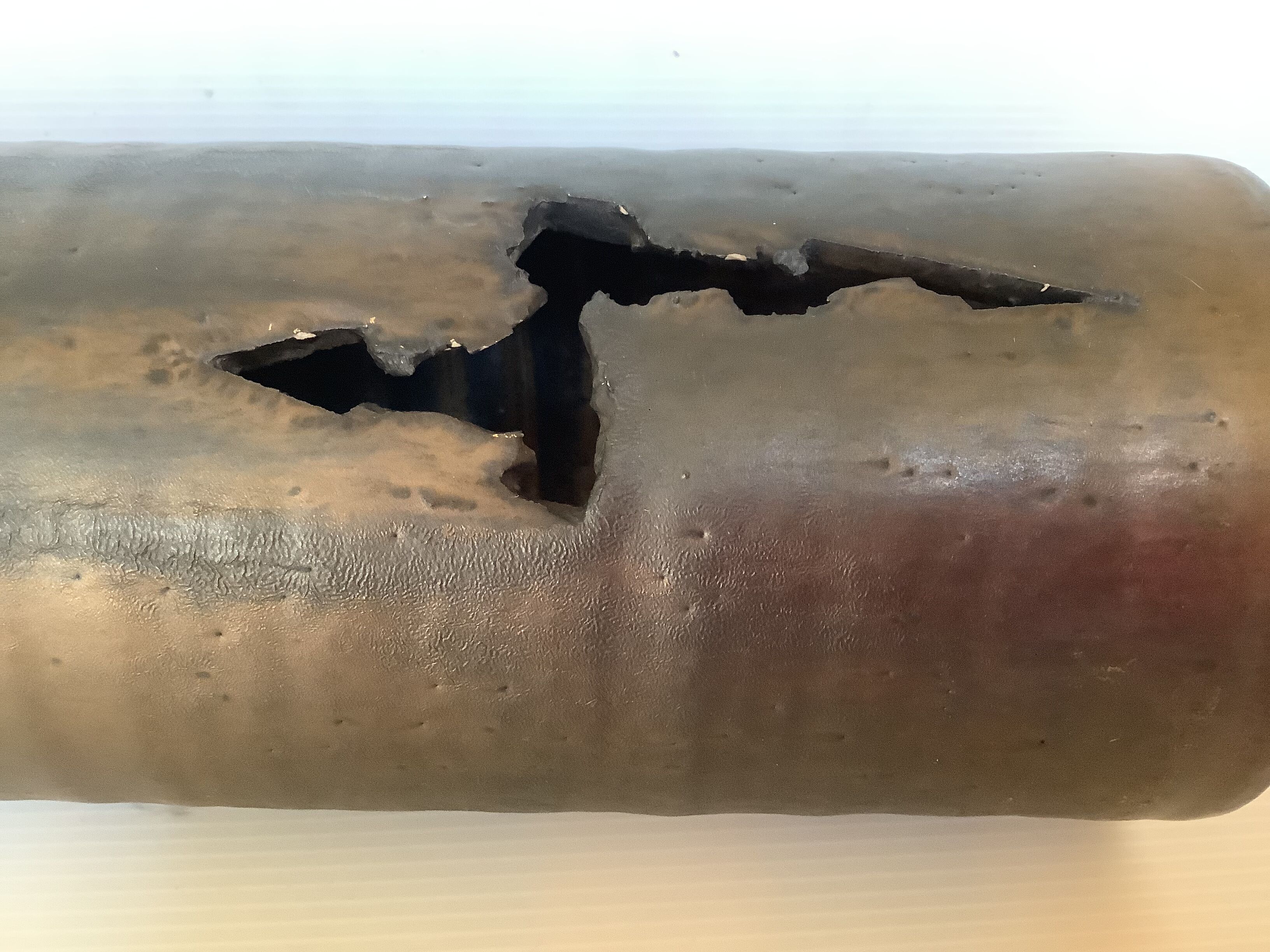 Mobach modernist ceramic roller vase