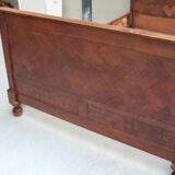 Old oak bed frame