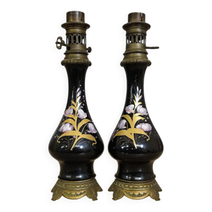 Paire de lampes d’époque