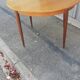 Scandinavian table with integrated extension