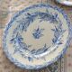 3 English earthenware plates