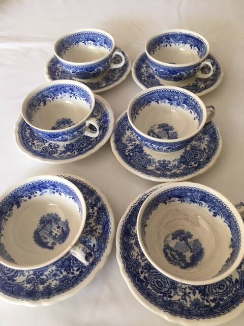 Villeroy and Boch “Burgenland” tea cups