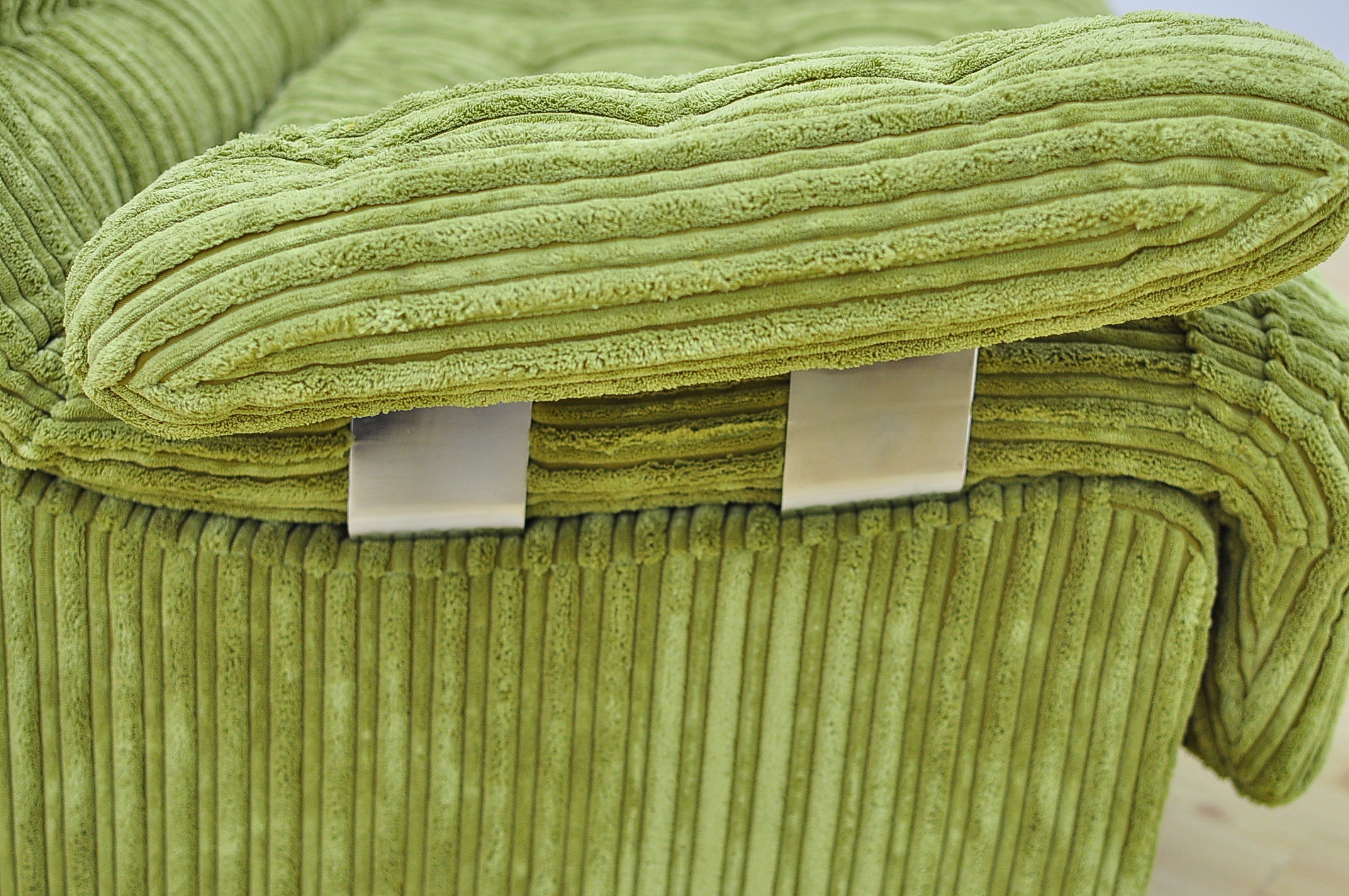 Mid-century two-seater modular sofa from the 1970s.