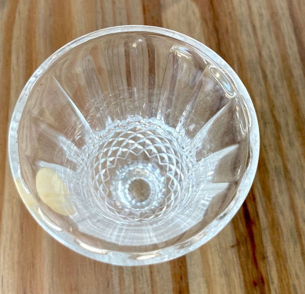 Tulip vase in Arques crystal