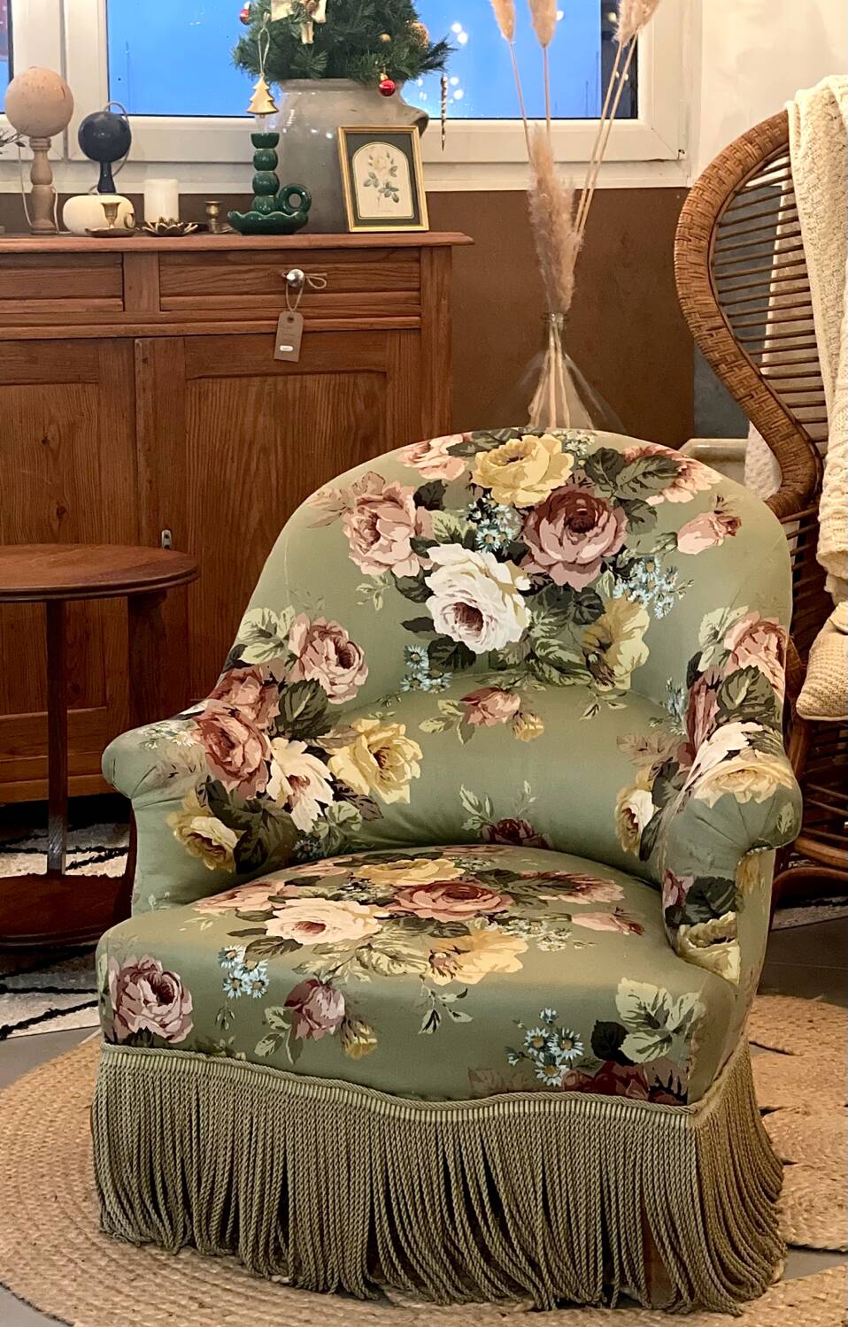 Napoleon III toad armchair