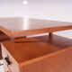 Bureau en teck - Ajustable. années 60