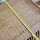 Storage box, vintage rattan bench, 80 cm