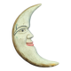 Croissant de lune, en bois vintage