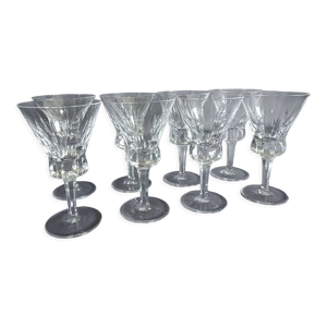 Série de 8 verres à