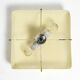 Beautiful Mid Century Modern square fiberglass ceiling or wall lamp