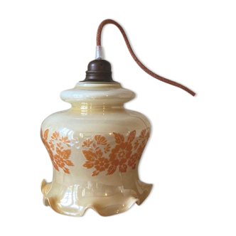 Floral vintage pendant lamp