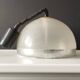 Chandelier rises and falls transparent plastic and chrome vintage 1970 space age