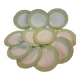 12 antique soup plates from L'Amandinoise