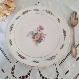 6 mismatched old dessert plates