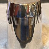 Solid silver cup with circular motif