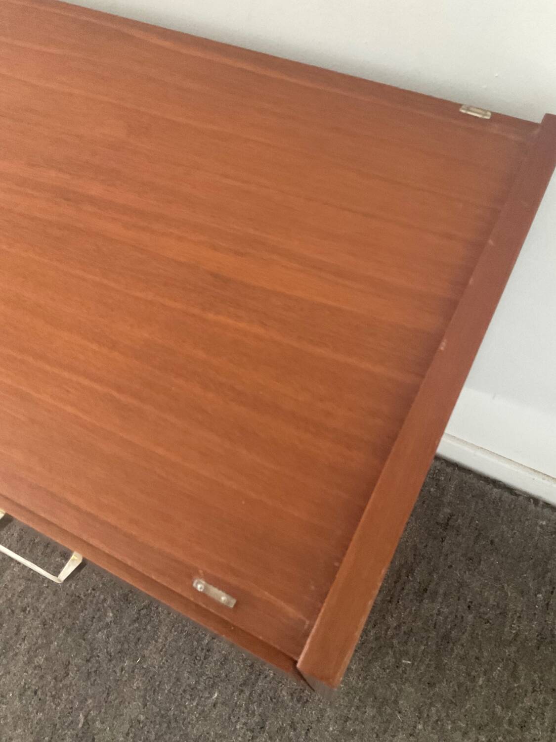 Scandinavian teak bedside table from the 60s and 70s