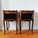 Pair of French Louis XV style bedside tables