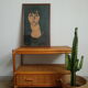 Portrait woman illustration Italian painter Amedeo Modigliani