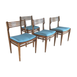 Scandinavian blue  chairs
