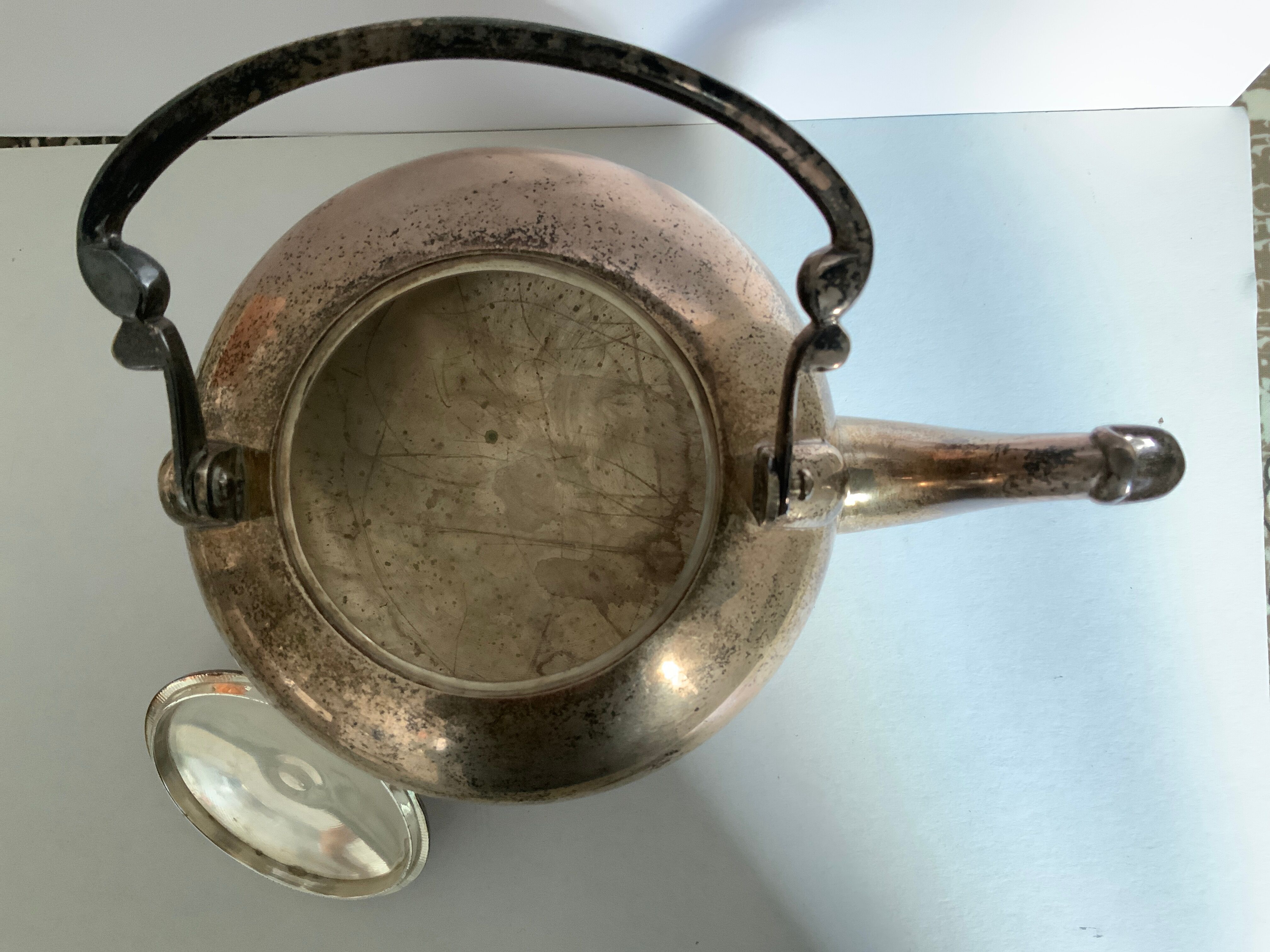 EPNS silver metal teapot