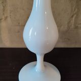 White Opaline Vase 1970s