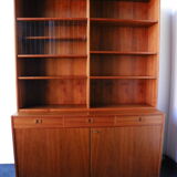 Scandinavian teak  bookcase