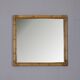 Vintage 1960s Italian design bamboo wall mirror