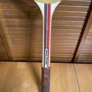 Vintage tennis racket hilton master wood + vintage cover