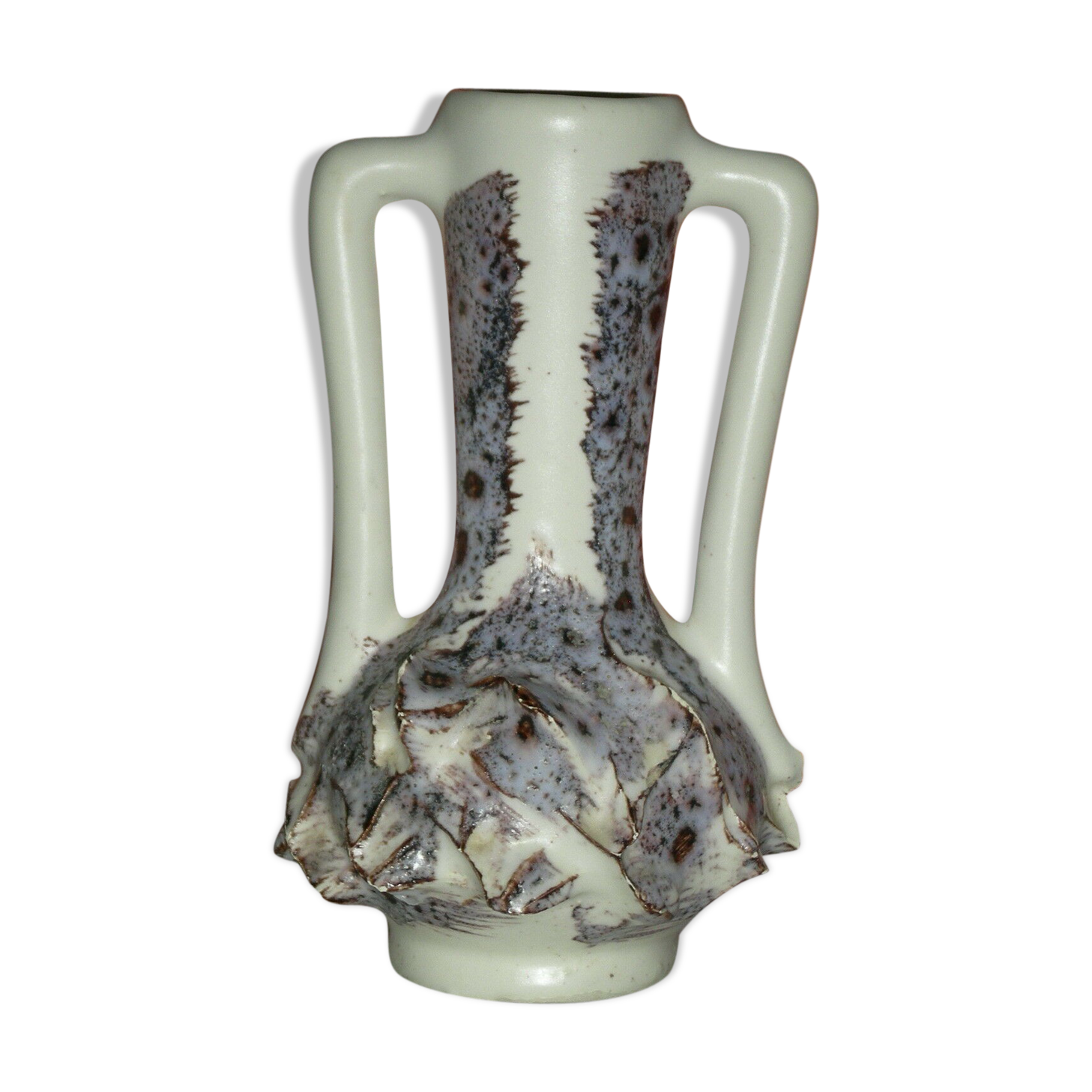 VASE IN CERAMIQUE ART DECO VALLAURIS VAT LAVA