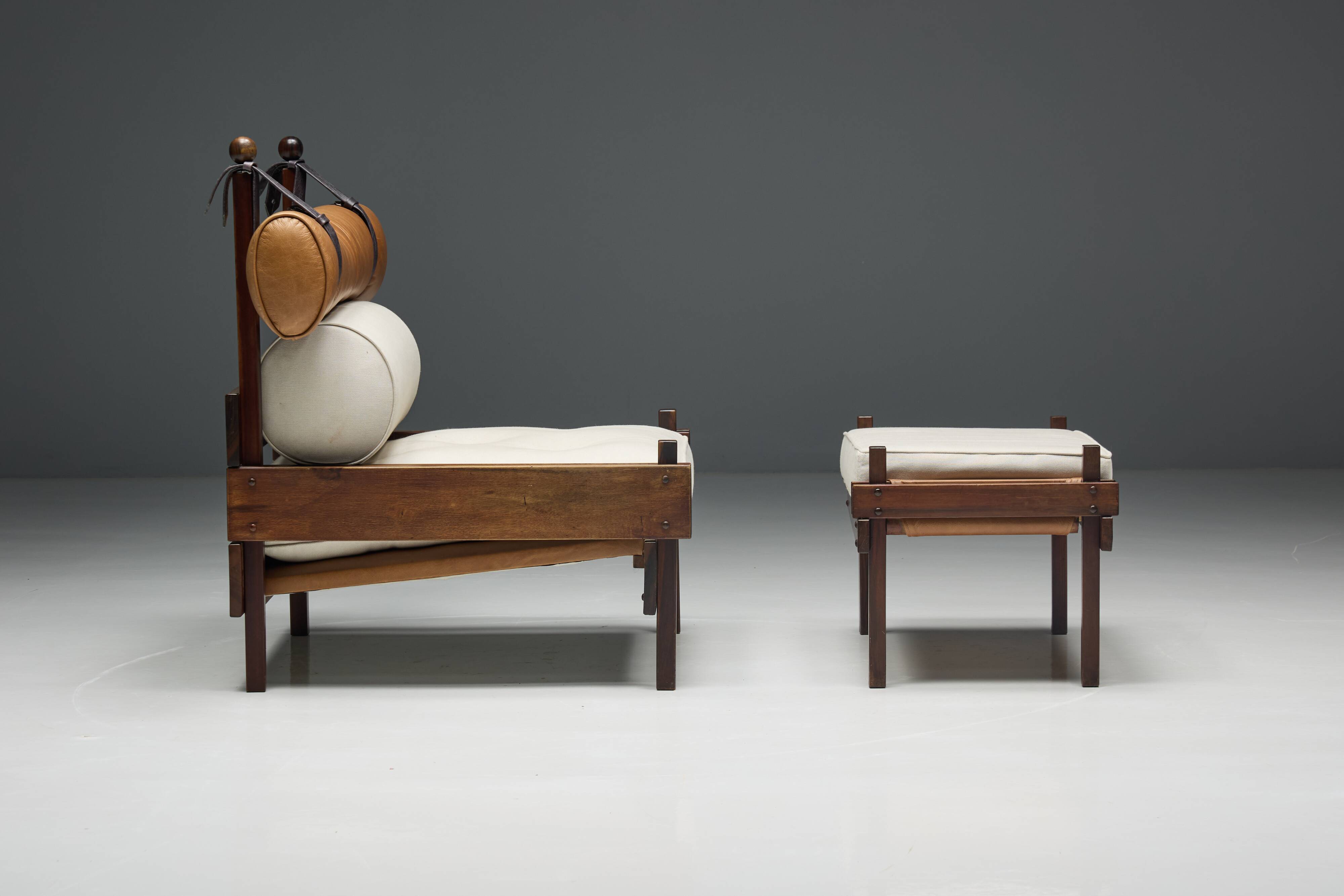 Fauteuil « Tonico » de Sergio Rodrigues, Brésil, 1965