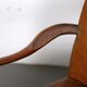 Vintage leather armchair of Danish design