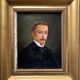 Table HST 1873 "Family portrait" Edmond MENESTRIER (?-1884) + frame