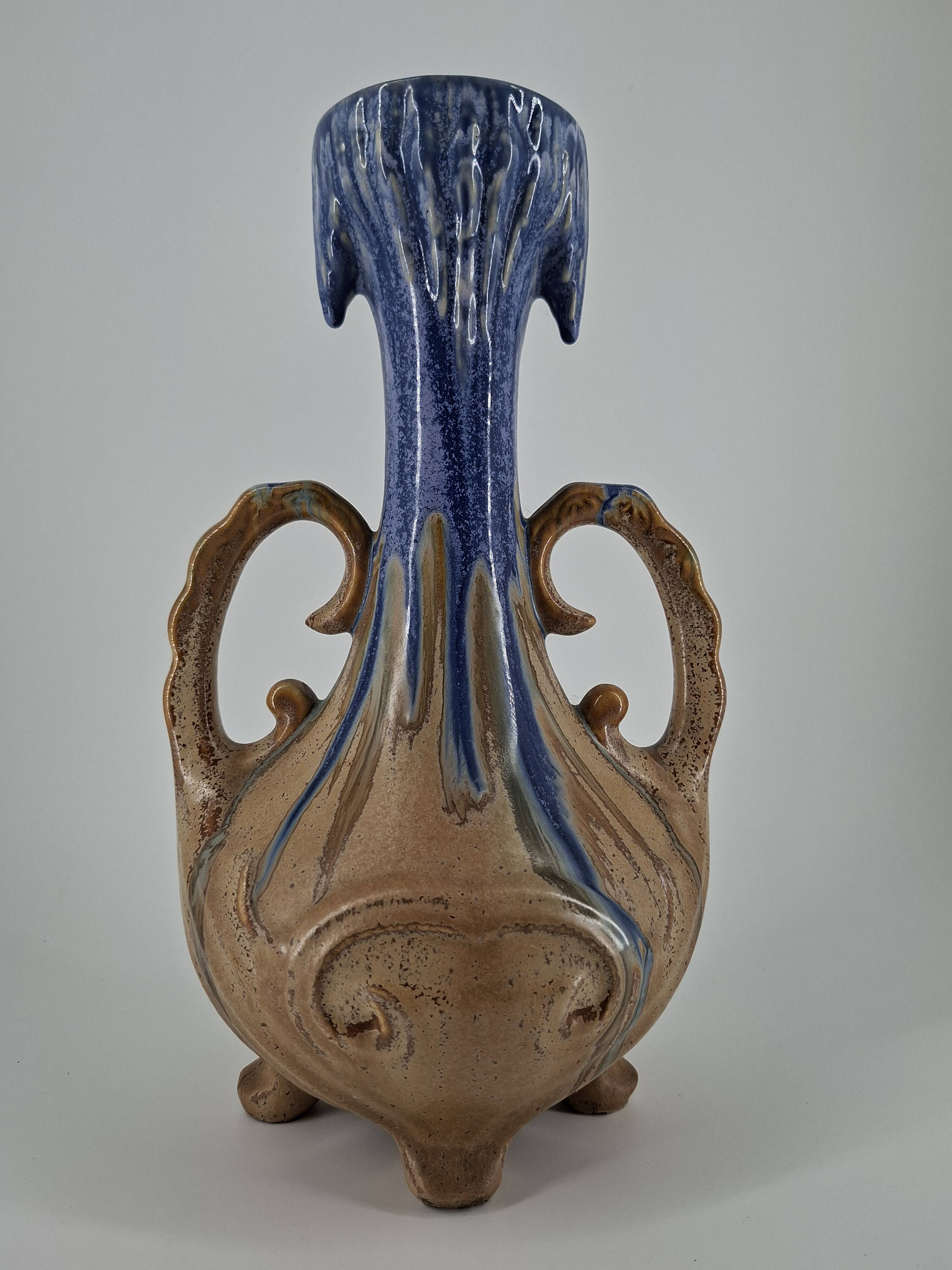 Art Nouveau ceramic vase