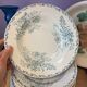 Lot de 10 assiettes vintage “Églantine” – L’Épargne Toulouse