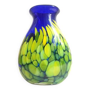 Vase bleu Cobalt avec