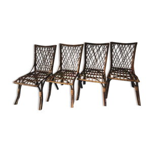 Suite de 4 chaises en