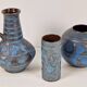 Fat Lava Ankara Vases by Carstens Tönnieshof, 1960s, Set of 3
