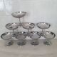 8 stainless steel 18/10 FCA style Létang and Rémi Jean Couzon cups