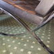Paire de chauffeuse Barcelona de Mies Van Der Rohe, Knoll