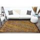 Vintage Turkish Oushak Handmade Wool & Cotton Yellow Area Rug 155x223