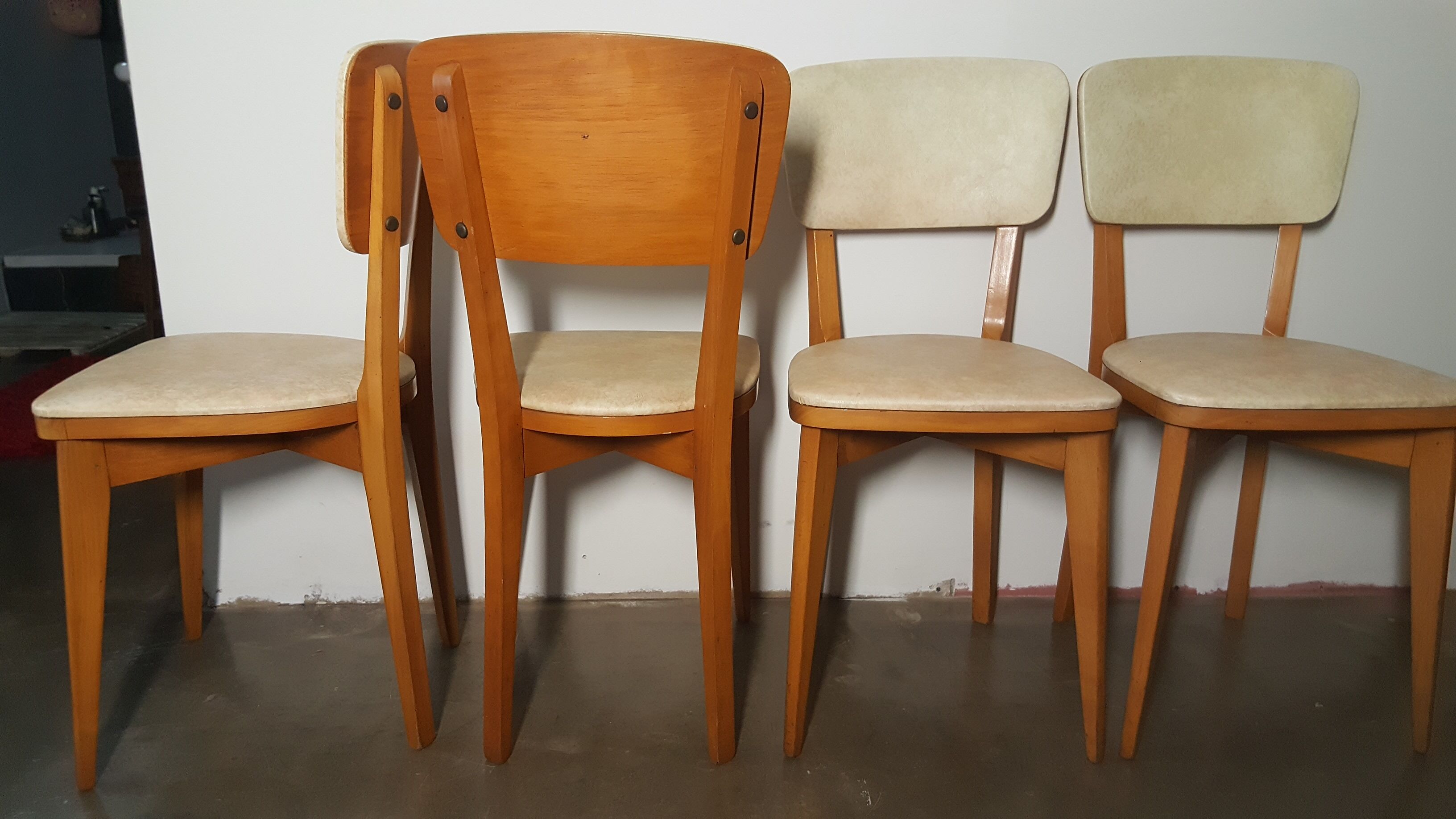 4 bistro chairs