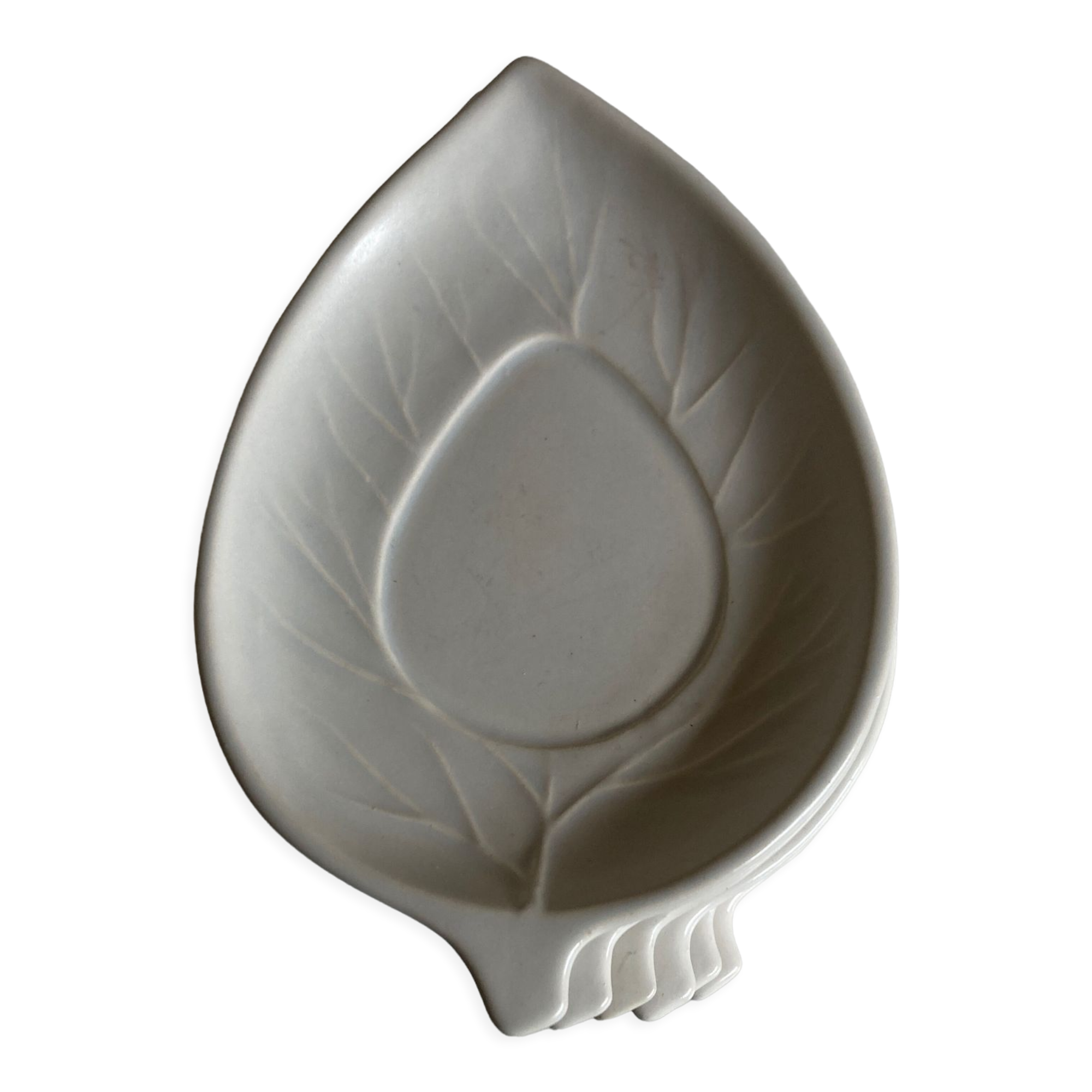 Set of 6 plates Ceramiche Bitossi sheets 1970 Italian work