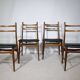 Teak Dining Chairs, Design by Georg Leowald for Wilkhahn, Set of 4, 1960s