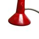 Vintage Polish bedside lamp in glass and metal, 1980s
