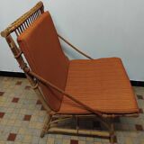 Vintage Rattan Armchair