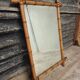 Antique Faux bamboo mirror 73 x 95 cm