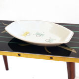 1950s opart, platter, bowl VEB Steingutwerk Torgau, Germany