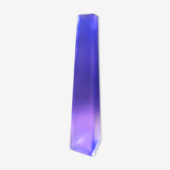 Vase soliflore purple glass